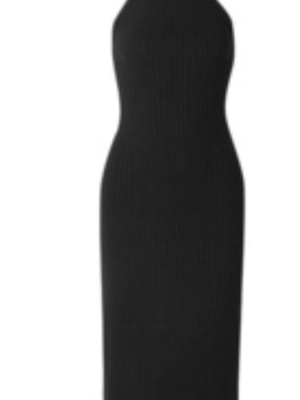 The Range Black Bodycon Maxi Dress